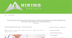 Desktop Screenshot of mountainhiking.org.uk