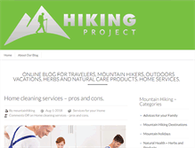 Tablet Screenshot of mountainhiking.org.uk